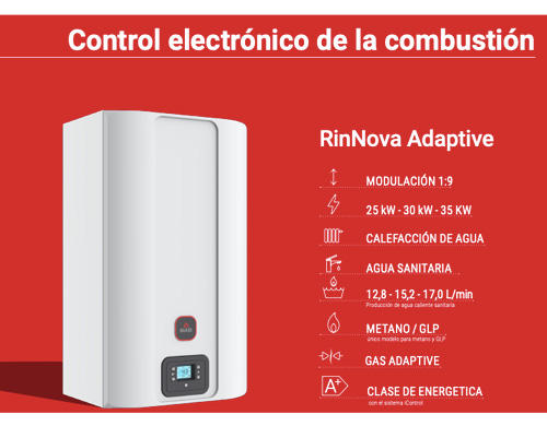 biasi rinnova adaptive 35 s control electronico combustion