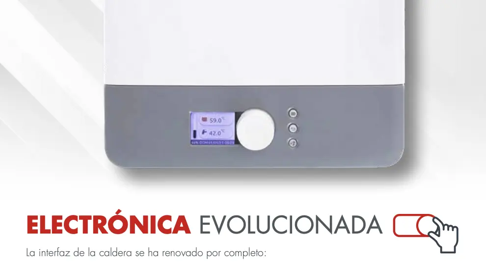 electronica evolucionada caldera fondital delfis next kc