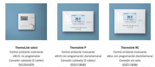gama termostatos modulantes protherm puma